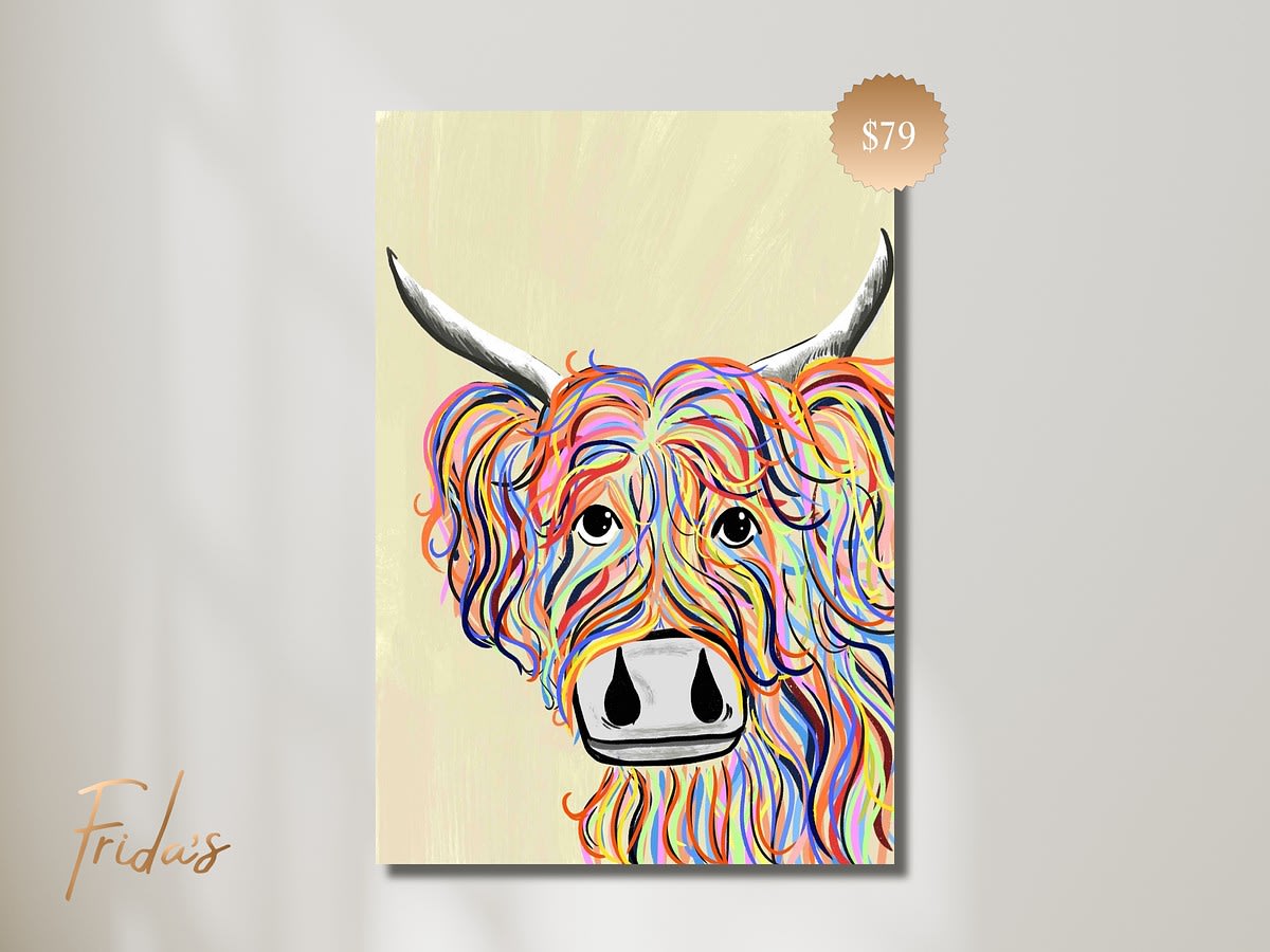 YANNI THE YAK | Frida's Luxe Sip n' Paint - Sunday Session Photo