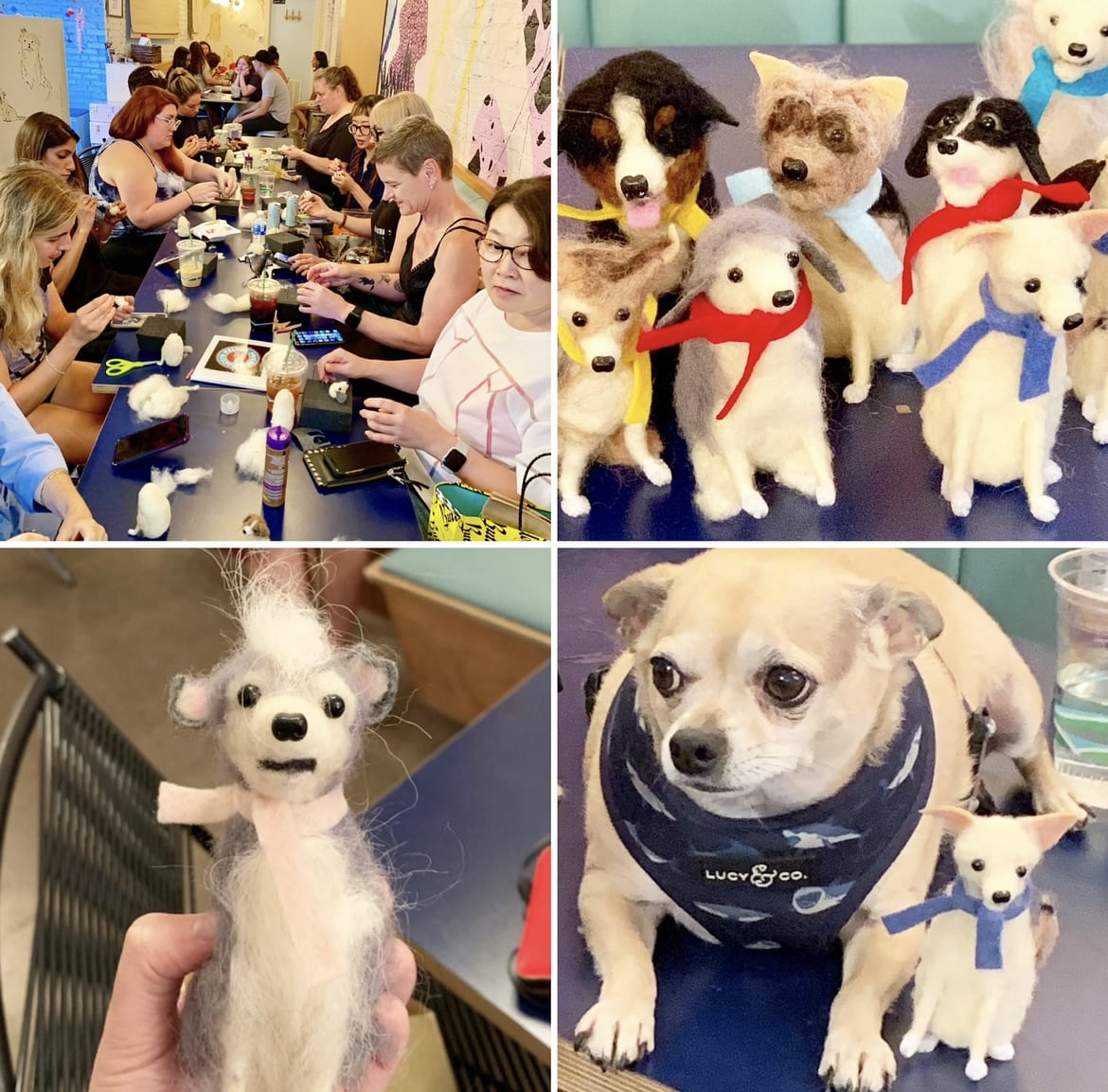 Needle Felt Your Dog Photo