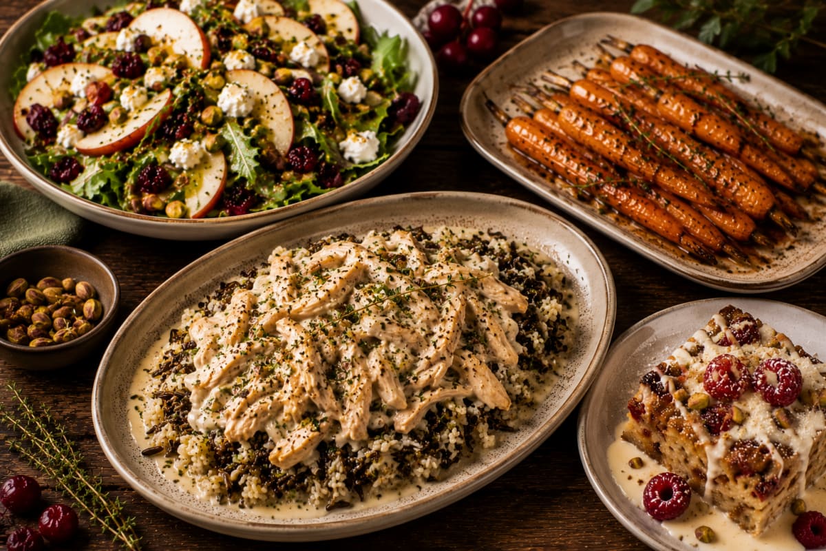 Harvest Chicken Supper (BYO Beer and Wine) $79.99 per person Photo