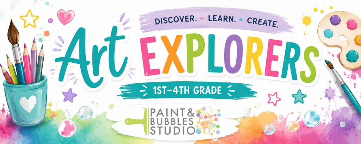 Monday Art Classes 1st-4th Grade Photo
