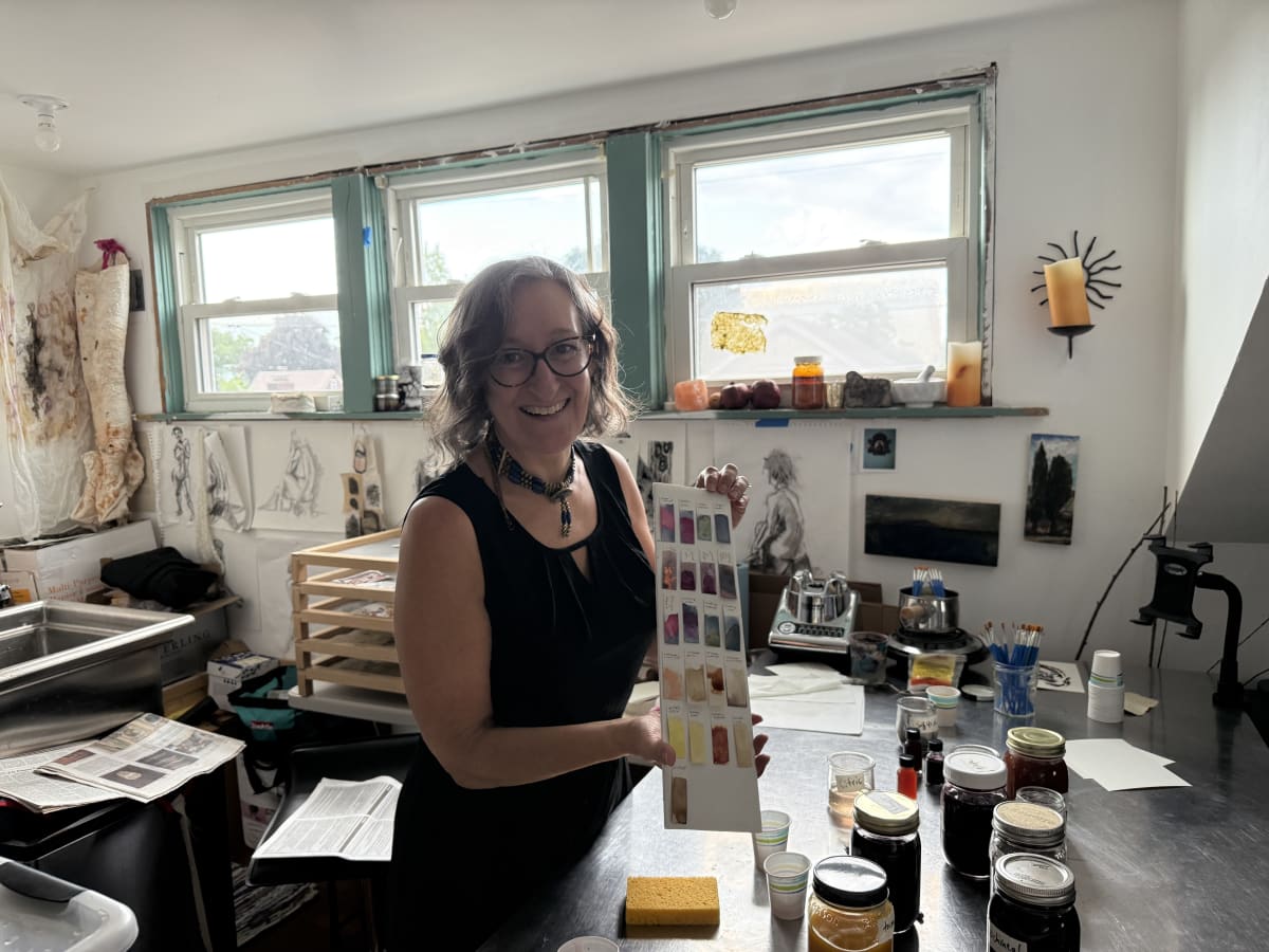 Handmade Natural Inks with Elizabeth Mihaltse Lindy - Beginner Friendly, Adults & 15+ at That Creative Space in Beacon, NY Photo