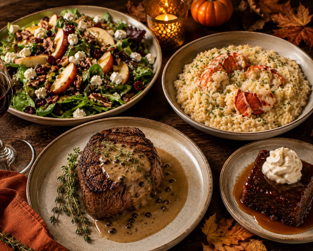 Autumn Surf & Turf: Steak & Lobster Elevated (BYO Beer and Wine) $89.99 per person Photo