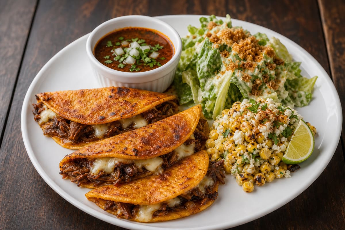 NEW CLASS! Date Night: Braised Beef Quesabirria Tacos Photo