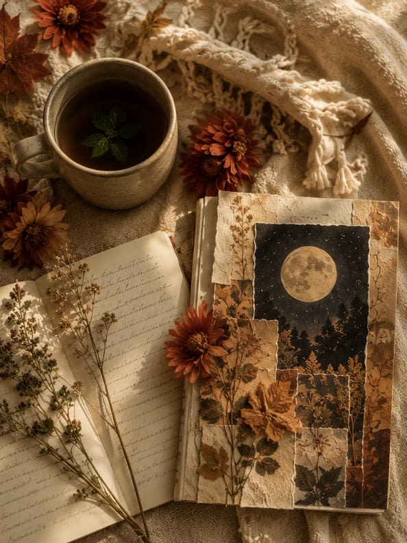 Harvest Moon Creative Reset - Beginner Friendly, Adult Creative Wellness Workshop at That Creative Space in Beacon, NY Photo