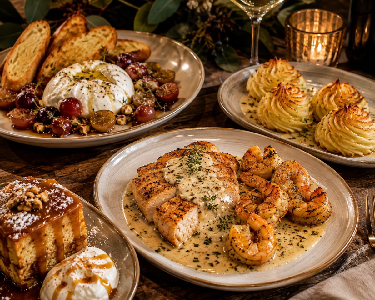 Harvest & Coast - Champagne Chicken & Shrimp (BYO Beer and Wine) $89.99 per person Photo