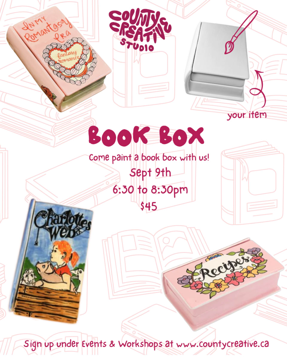 Paint Your Next Chapter - Book Box Photo