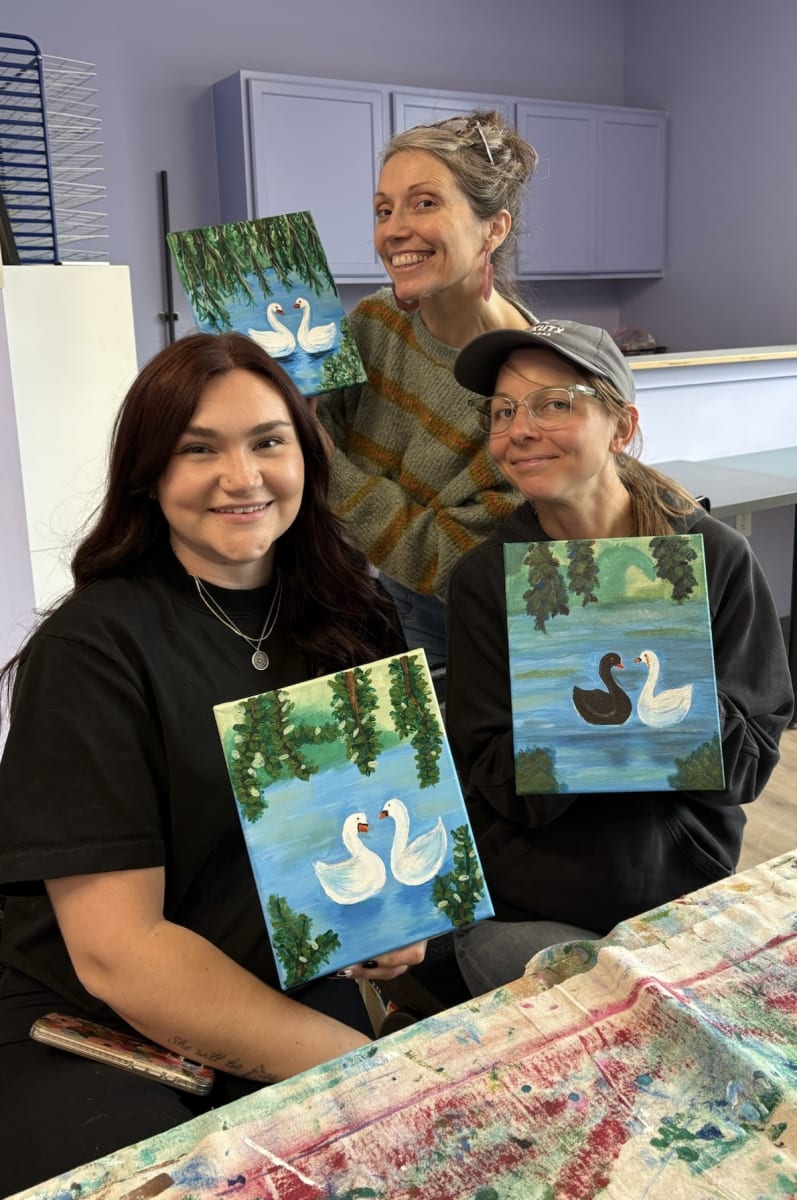The Princess Bride Sip & Paint Canvas Workshop Photo