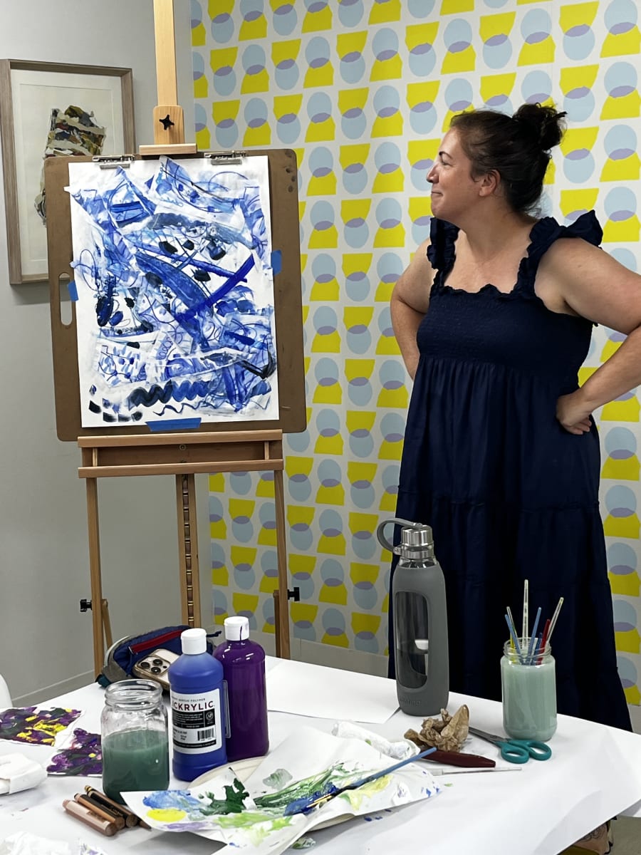 Intuitive Painting (Beginner Friendly, Adult) Photo
