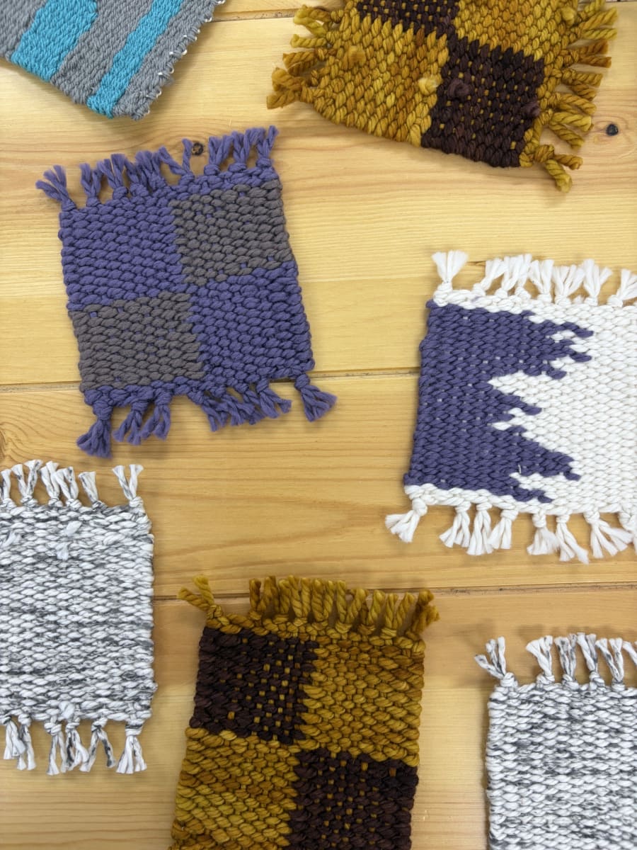 The Cutest Mug Rug (Loom Weaving) Photo