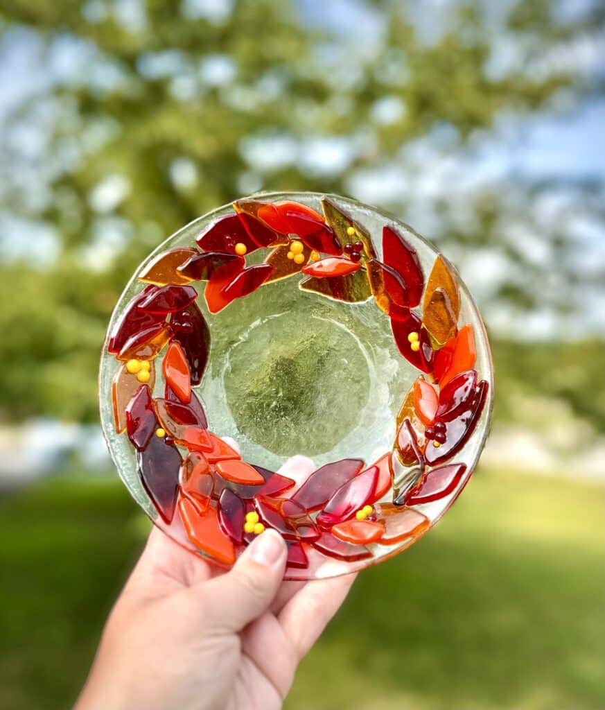 Glass Fusing: Fall Bowls Photo