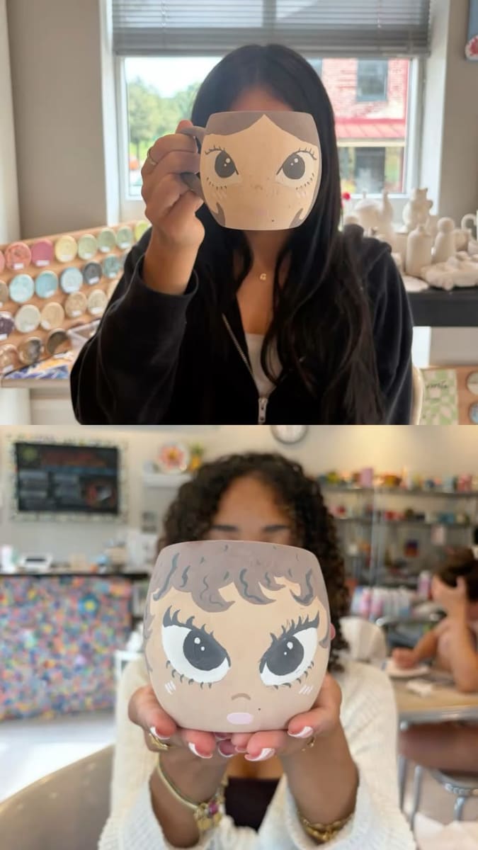 Mini Me Mugs Pottery Workshop Photo
