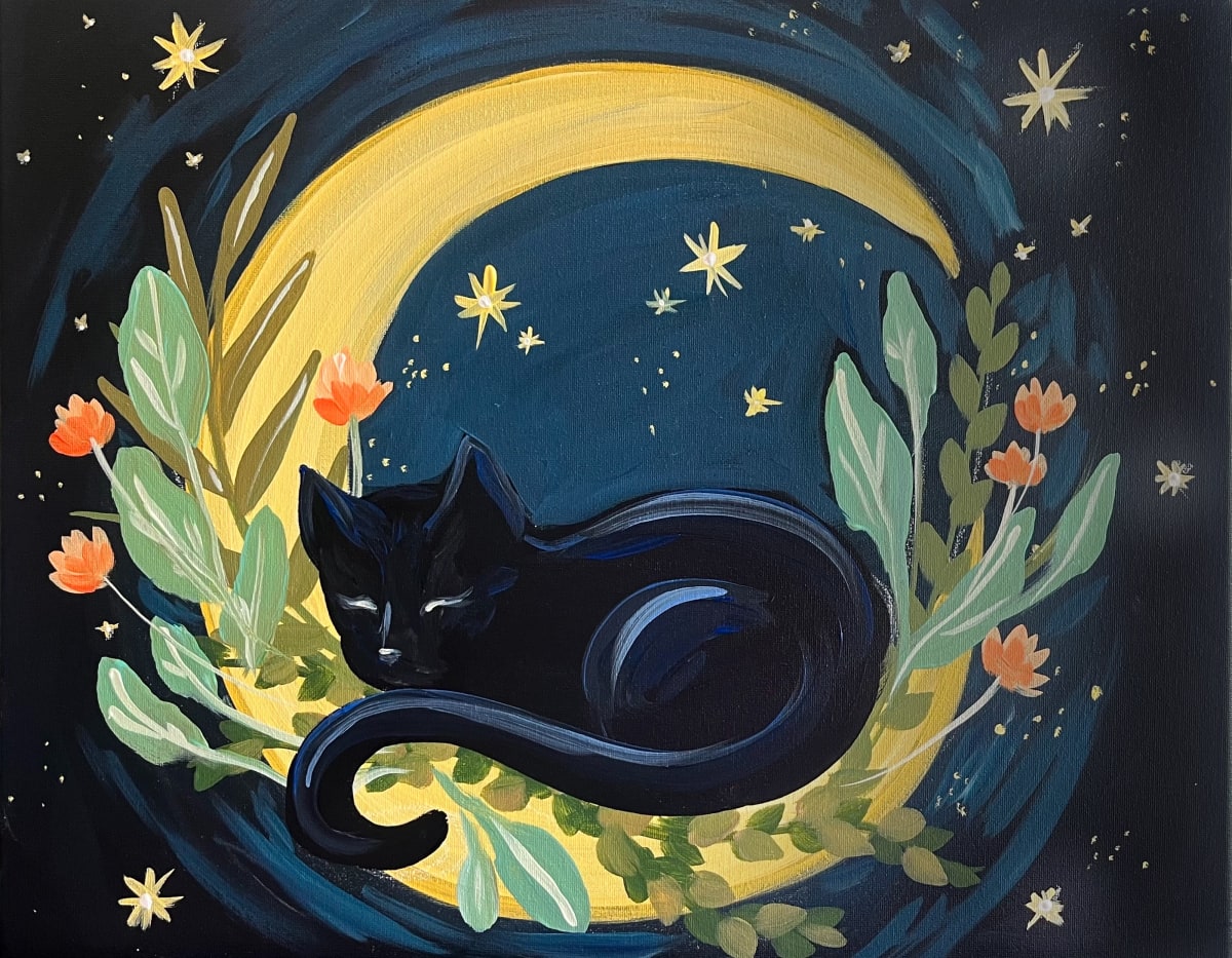 FAMILY ART - Starlit Kitten Photo