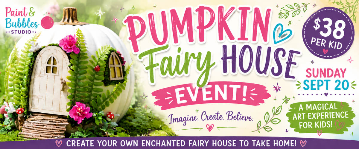 Kids Pumpkin Fairy Garden Workshop Photo