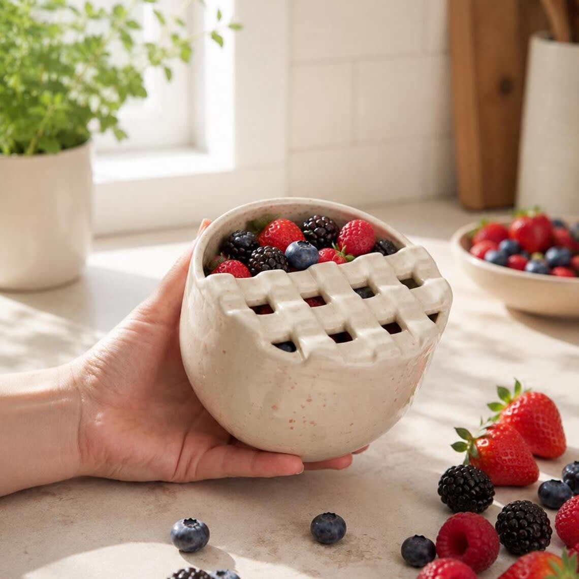 Clay Berry Bowls Photo