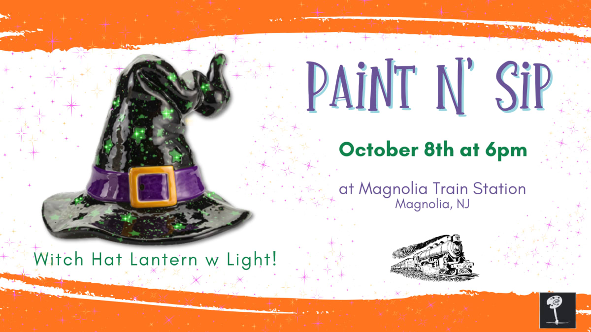 Paint & Sip at Magnolia Train Station - October 8th Photo
