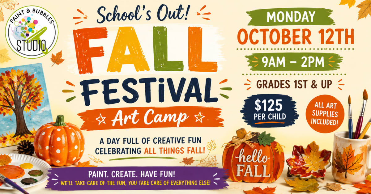 Fall Festival Art Camp 9am-2pm Photo