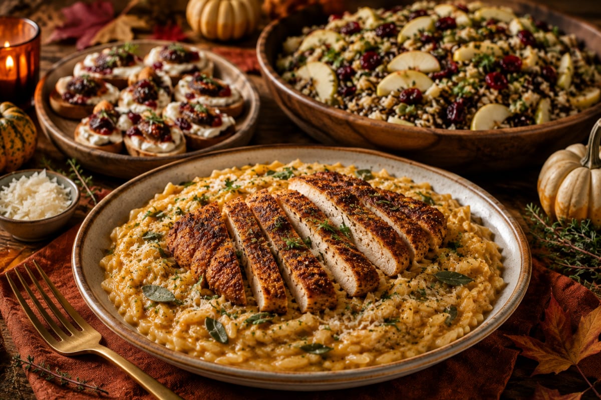 Early Fall Supper-Crispy Chicken (BYO Wine or Beer) $79.99 per person Photo