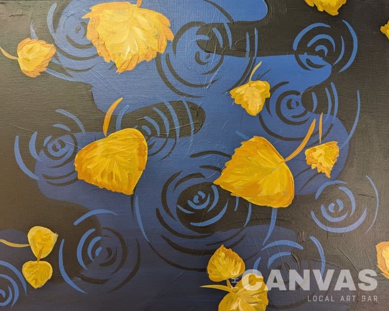 Canvas Classic: Autumn Fallen Photo
