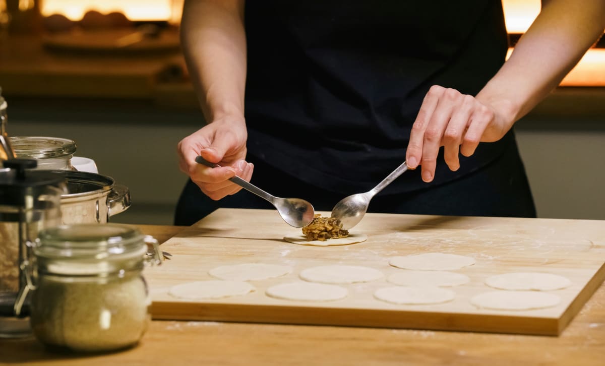 -->NEW CLASS-->Butternut Squash Ravioli, Sage Browned Butter $105.00 per person [all fees & taxes included] - (2026) Photo