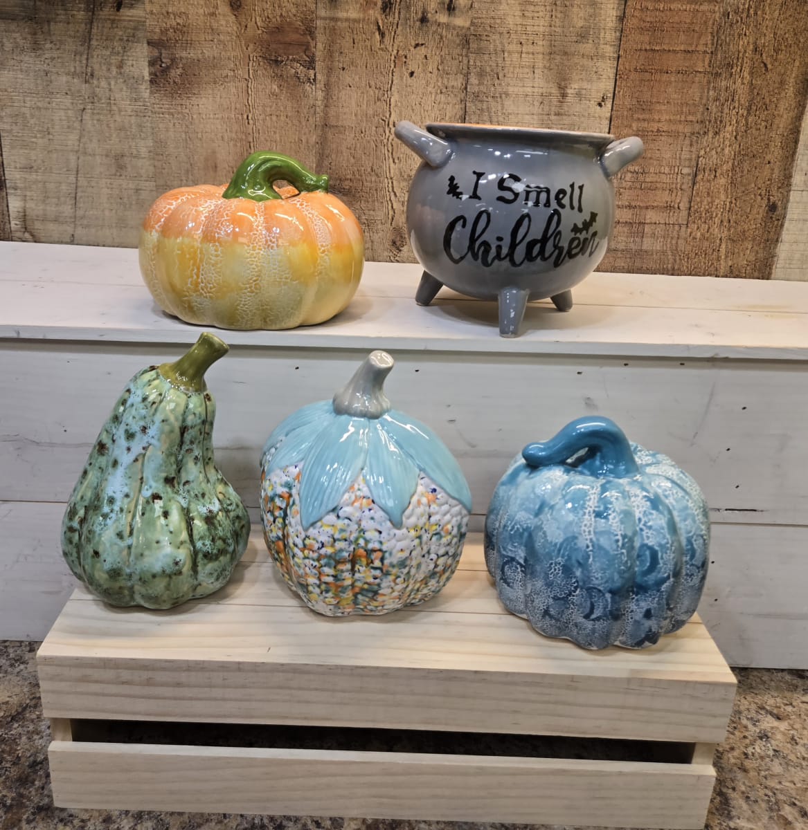 Spooktacular Halloween Decor Pottery @ Great Sacandaga Brewing Co. Photo