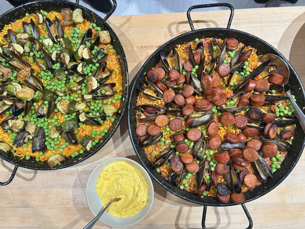 Spanish Paella + Tapas Photo