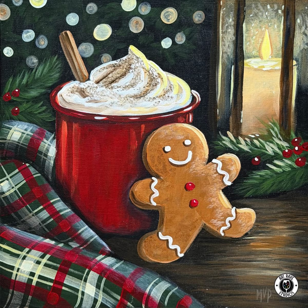 Canvas Class: Cup of Cozy Photo