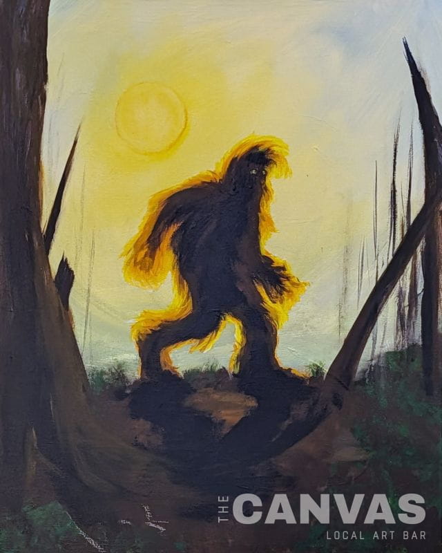 Special Event: A Bigfoot Paint & Sip with Jasmine Kuliasha Photo