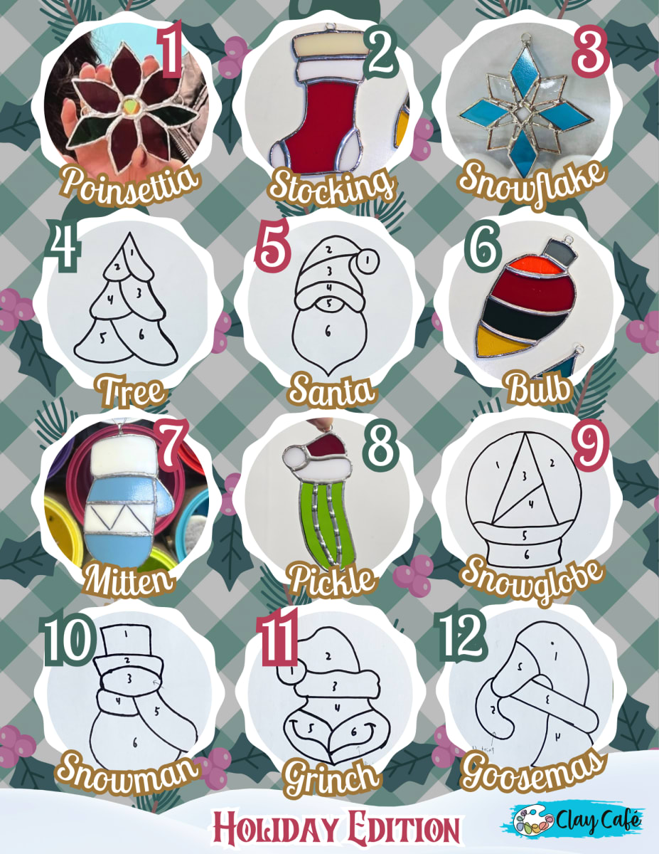 Stained Glass Class - HOLIDAY EDITION Photo