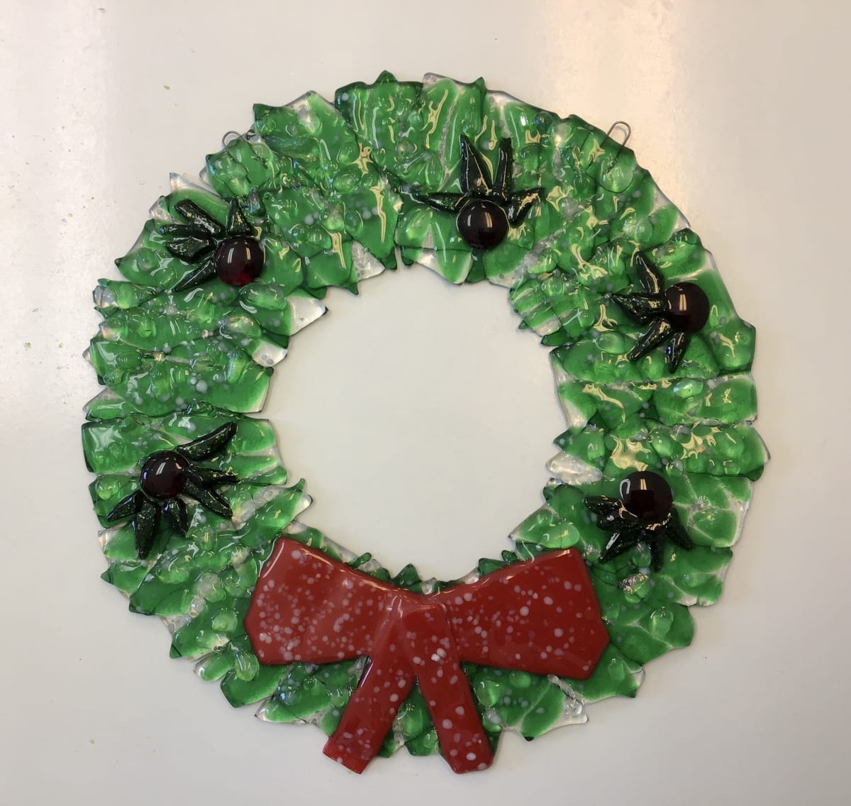 Fused Glass Workshop: Wreath Photo