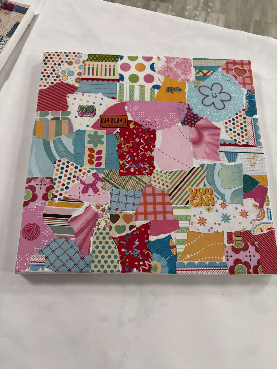 All About Me! Collage Board Workshop Photo