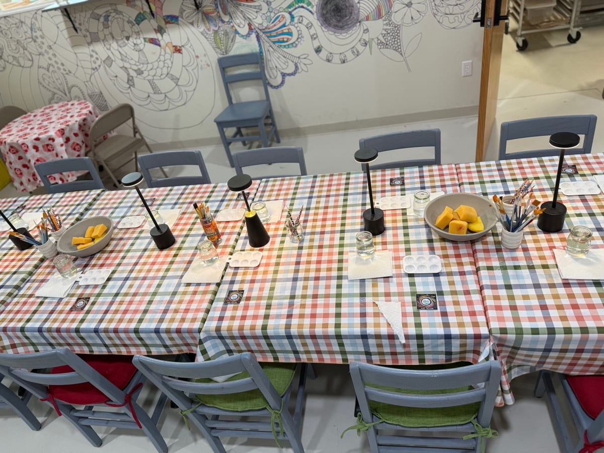 Try-It: Painted Pottery Photo