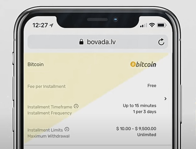 how long does bovada bitcoin withdrawal take