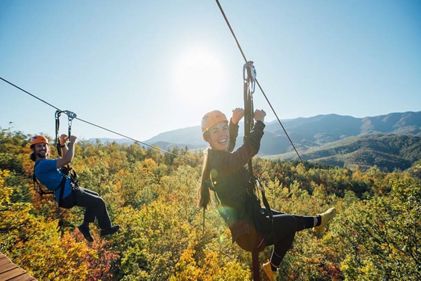 Mountaintop Zipline in Gatlinburg 2025 & 2026 Ocean Florida