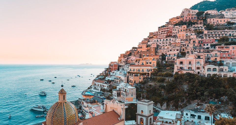 Positano on Italy's Amalfi Coast