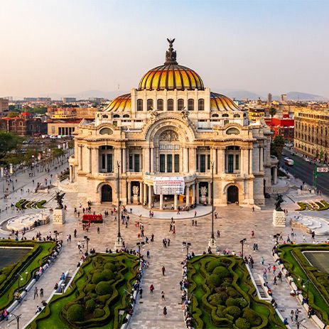 Palacio De Bellas Artes Mexico City