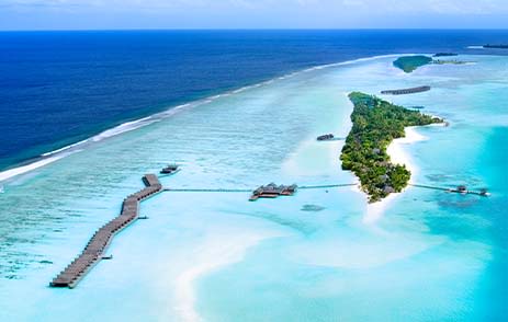 South Ari Atoll from LUX* South Ari Atoll