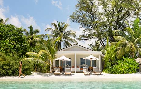 Beach villa at LUX* South Ari Atoll