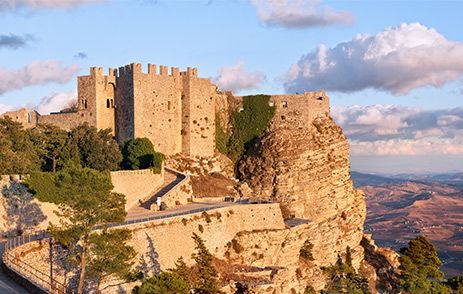 Venere Castle in Erice, Sicily