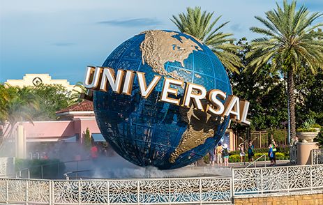 Universal Orlando Florida Theme Park Sign