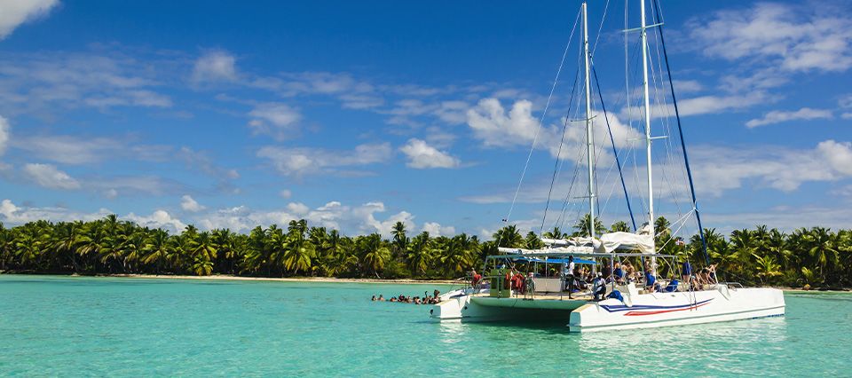 Luxury catamaran