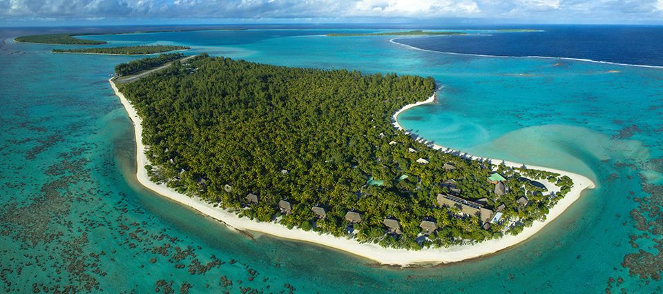 Ariel View Tetiaroa Island