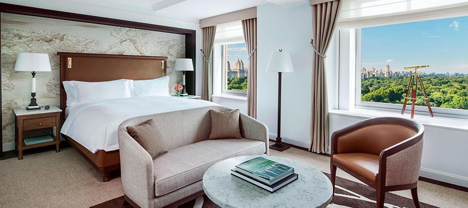 Accommodation at The Ritz-Carlton New York Central Park