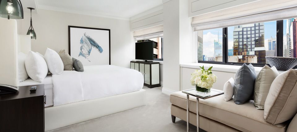 Chic interiors at The Manhattan at Times Square