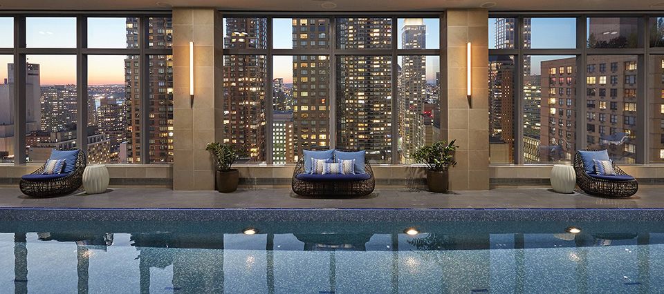 Swim with a view at Mandarin Oriental, New York