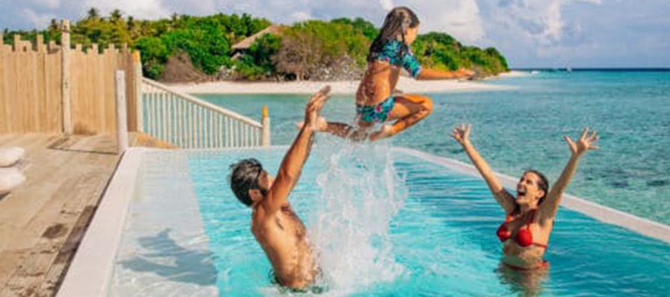 Family fun at Soneva Fushi