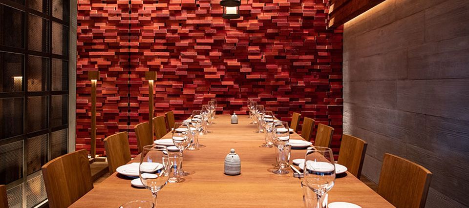 Roka Dubai private dining room