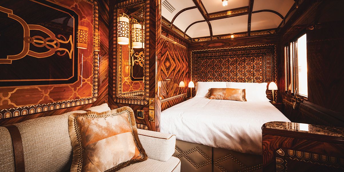 In English : Orient-Express and how many train settings, routes