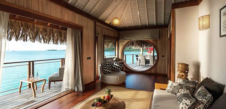 View of The most ultra-luxury holidays in Bora Bora