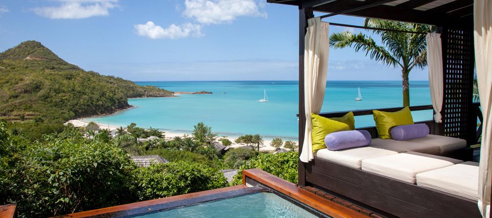 Hillside Pool Suite at Hermitage Bay