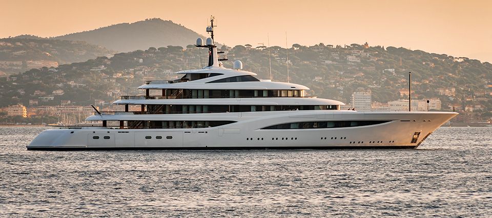 On a superyacht in Saint-Tropez 